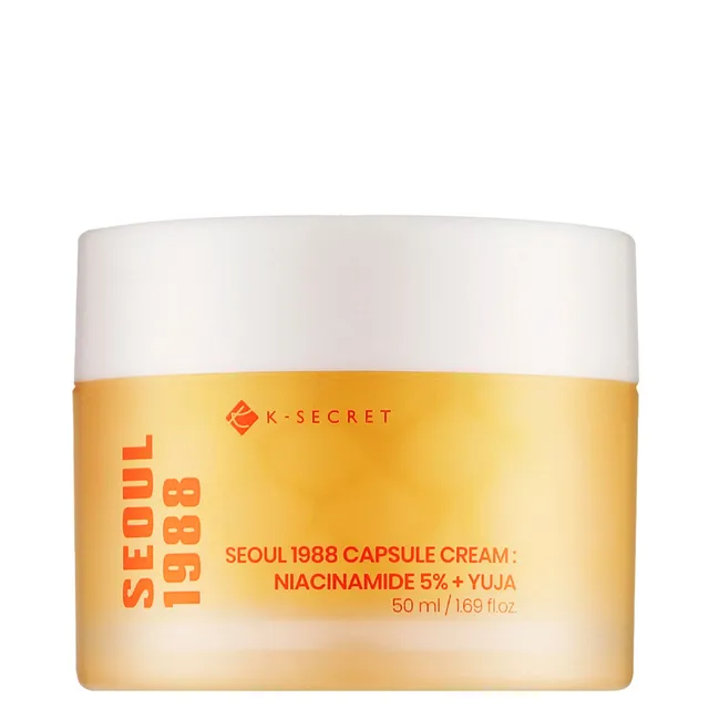 K-SECRET Seoul 1988 Capsule Cream: Niacinamide 5% + Yuja 50ml