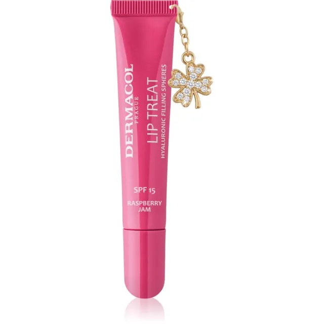 Dermacol Lip Treat Niisutav huuleläige SPF 15 varjund 16 Raspberry Jam 10 ml