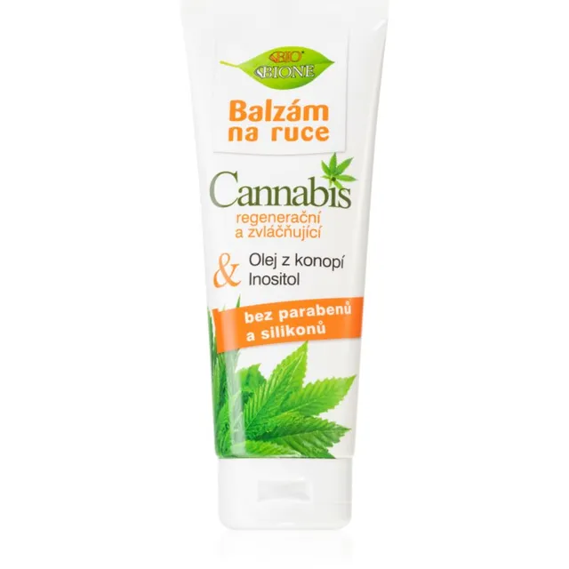 Bione Cosmetics Cannabis Taastav ja pehmendav kätepalsam 205 ml