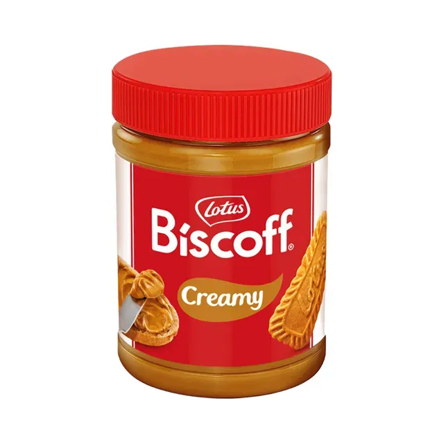 Kreem Creamy, karamelliseeritud küpsised, LOTUS BISCOFF, 400 g
