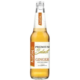 A. Le Coq Premium Select Ginger gluteenivaba muu alkohoolne jook 4%vol 330 ml