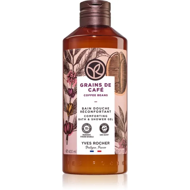 Yves Rocher Bain de Nature Hooldav dušigeel Coffee Beans 400 ml