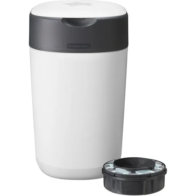Tommee Tippee Twist & Click White jäätmenõu mähkmete jaoks + kassett nõu jaoks 1 tk