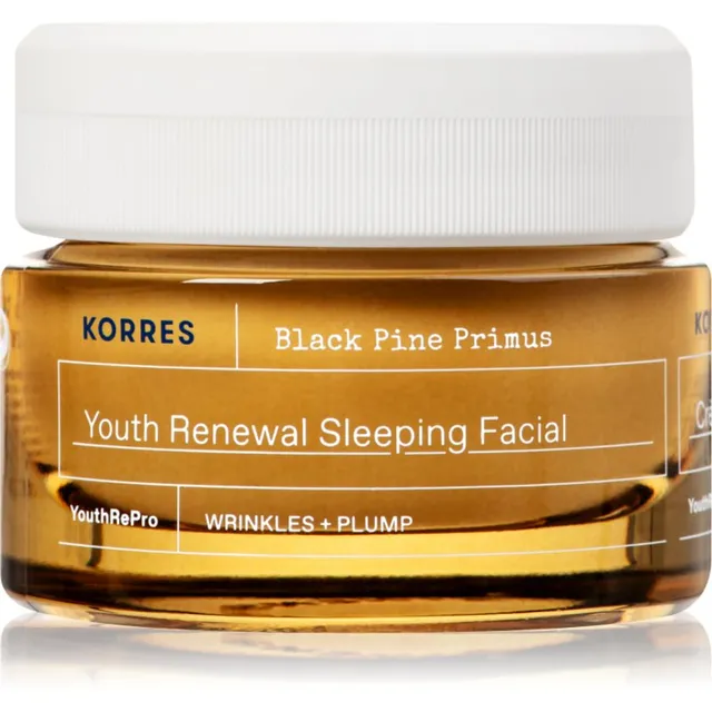 Korres Black Pine Primus Öökreem vananemisvastase toimega 40 ml