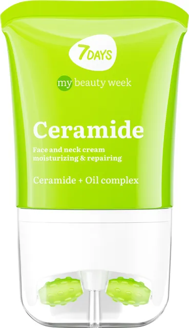 7DAYS My Beauty Week Ceramide Face And Neck Cream Massager Nourishing & Repairing (80mL)