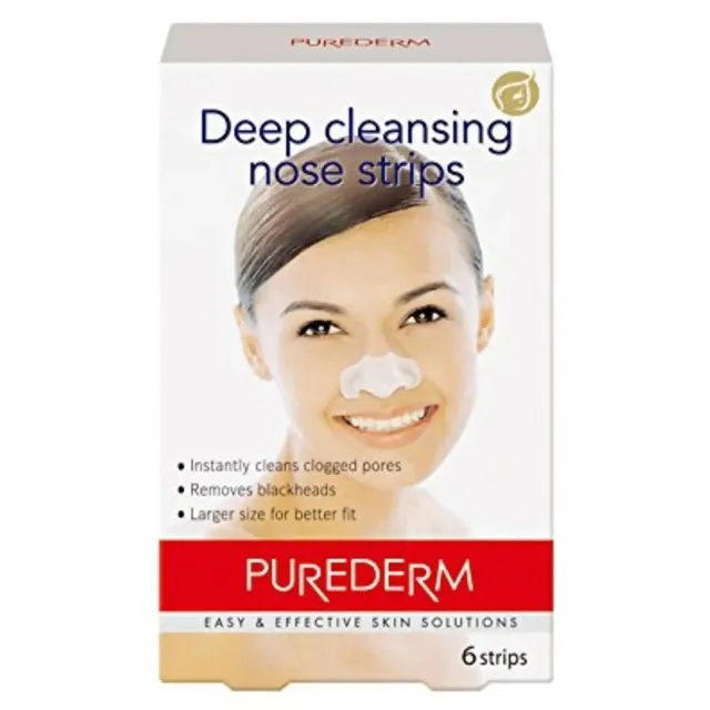 PUREDERM Deep Cleansing Nose Strips 6pcs
