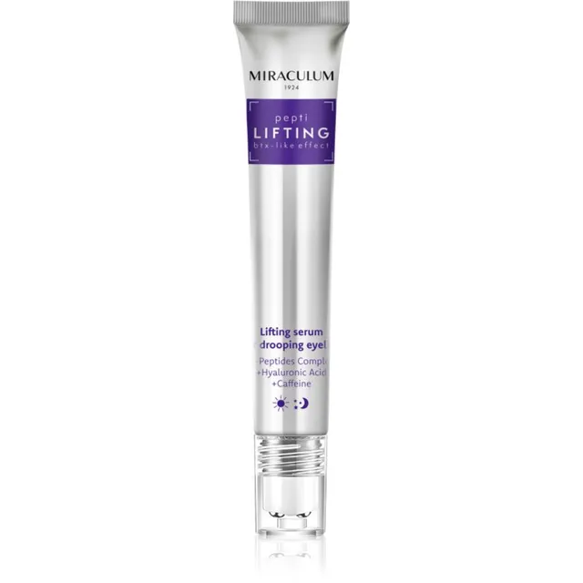 Miraculum Pepti Lifting serum for eyelids Tõstev ja pinguldav silmaseerum 20 ml