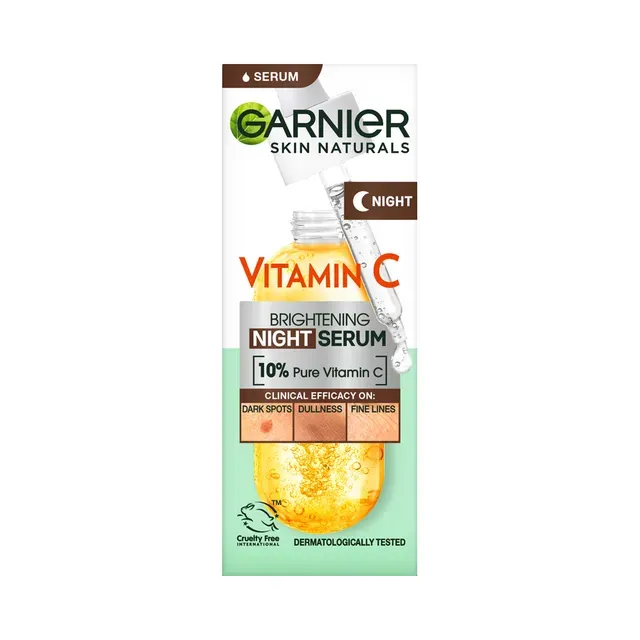Ööseerum C-vitamiini ja hüaluroonhappega, GARNIER, 30 ml