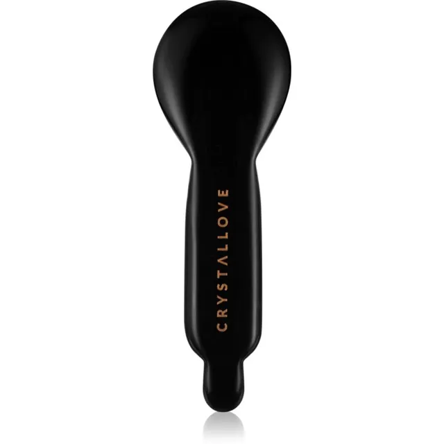 Crystallove Black Obsidian Spoon Eye Gua Sha massaaživahend silmaümbrusele 1 tk