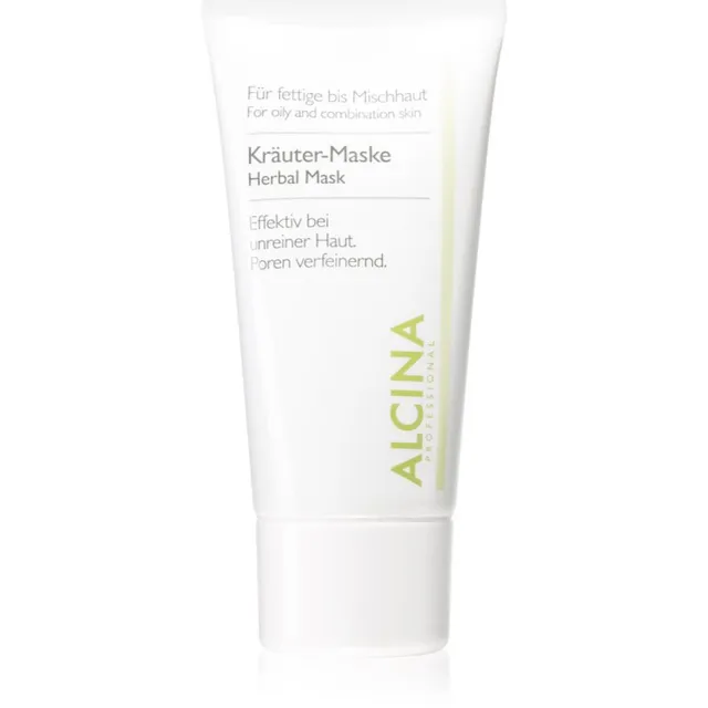 Alcina For Oily Skin Taimemask läikimise ja laienenud pooride vastu 50 ml