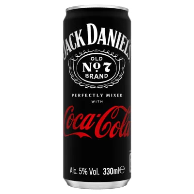Muu alkohoolne jook Jack & Coke 5% 0,33 purk
