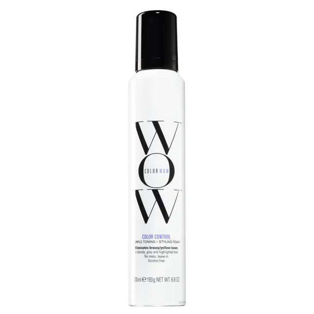 COLOR WOW Color Control Purple Toning + Styling Foam 200ml