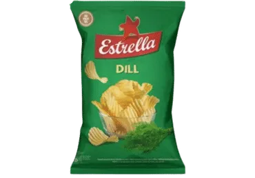Kartulikrõpsud tilliga ESTRELLA 250g