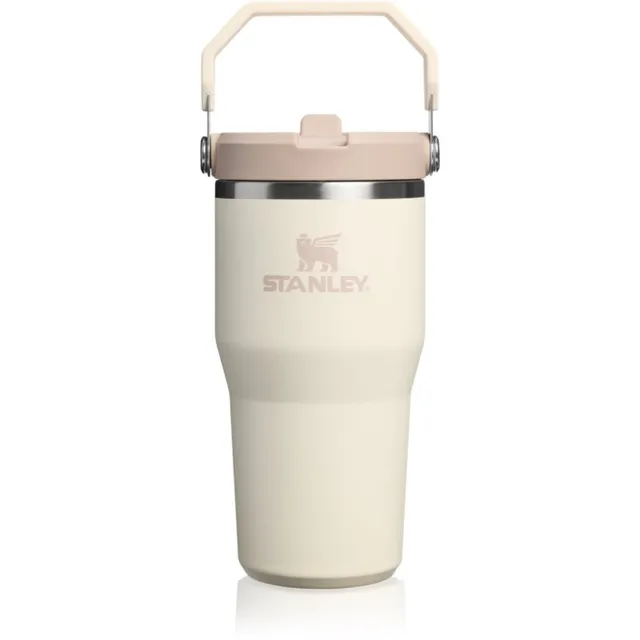 Stanley IceFlow™ Flip Straw 2.0 Tumbler roostevabast terasest termospudel Cream 1 tk