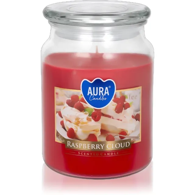BISPOL Rospberry Cloud lõhnaküünal 500 g