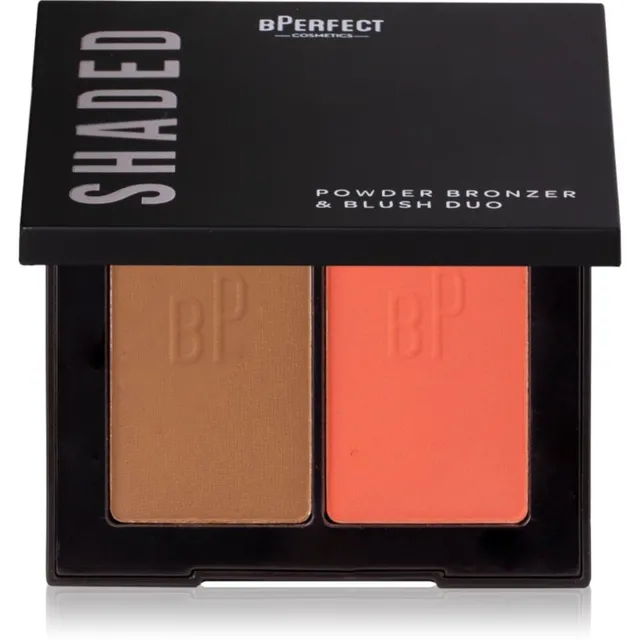 BPerfect Shaded Powder Bronzer & Blush Duo Päikesepuuder ja põsepuna varjund 02 Medium 7 g