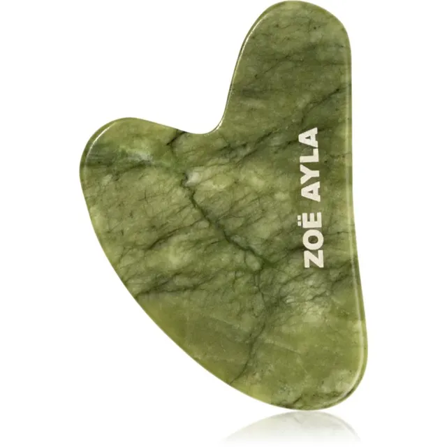 Zoë Ayla Luxurious Jade Gua Sha Therapy Tool Massaaživahend 1 tk
