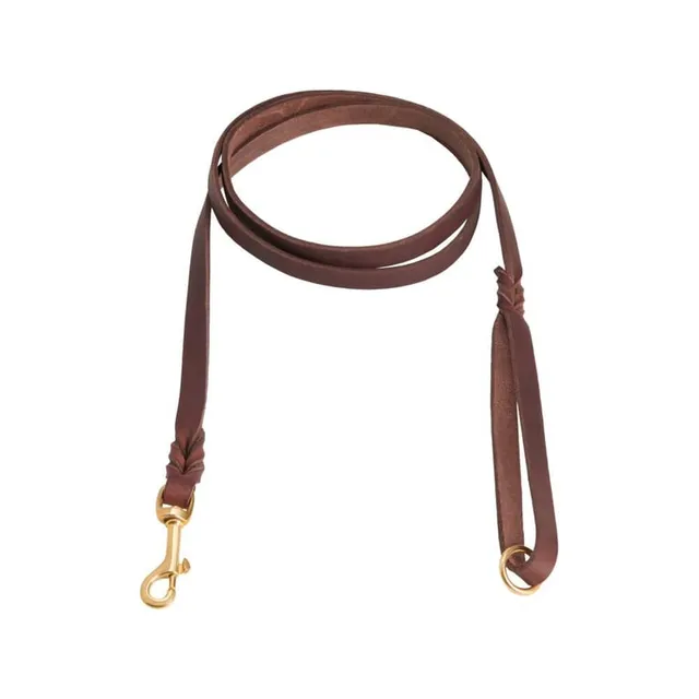 Feel Braid nahast jalutusrihm, pruun, 1,5 × 180 cm