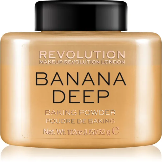 Revolution Baking Powder Tolmpuuder varjund Banana Deep 32 g