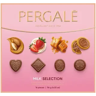 Pergale piimašokolaadide assortiikarp 114g