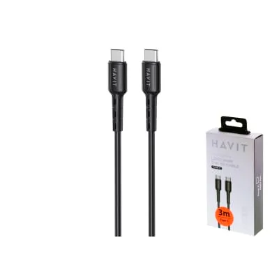 Kaabel C-C 60W 3m Havit CB659