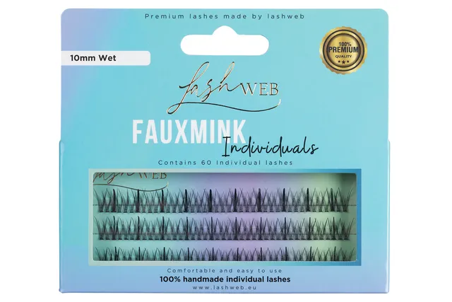 Lashweb Ripsmetutikud WET Style 10mm, C-kaar, 0,07