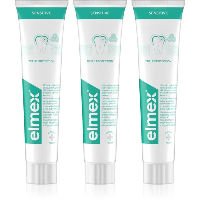 Elmex Sensitive Pasta tundlikele hammastele 3x75 ml