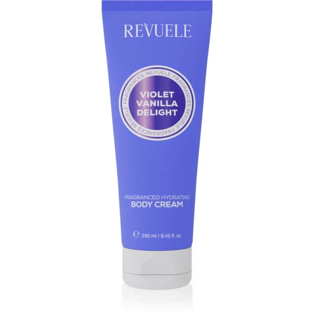 Revuele Violet Vanilla Delight Fragranced Hydrating Body Cream Niisutav kehakreem naistele 250 ml