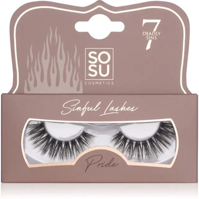 SOSU Cosmetics 7 Deadly Sins Lashes Kunstripsmed Pride 1 tk