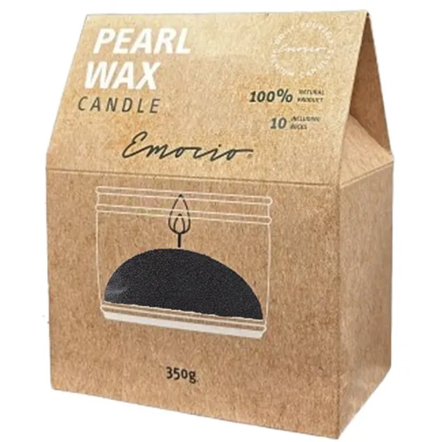 Emocio Pearl Wax Black Küünal 350 g