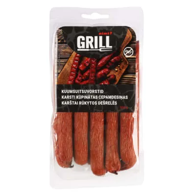 Grillvorstid kuumsuitsu Rimi 500g