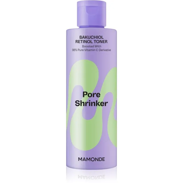 MAMONDE Pore Shrinker Bakuchiol Retinol Toner Rahustav näotoonik pooride minimeerimiseks 200 ml