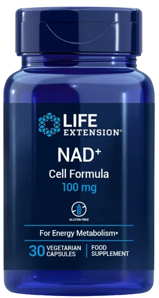 NAD+ Cell Formula 100 mg. Toidulisand