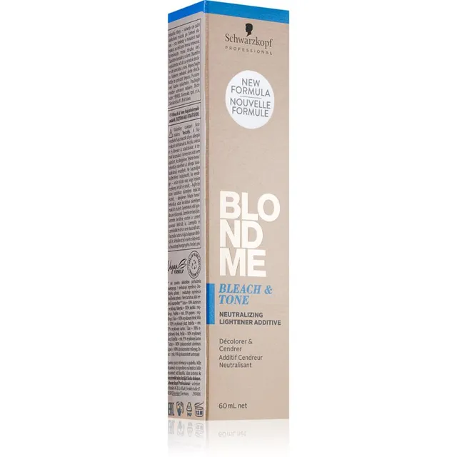 Schwarzkopf Professional Blondme Bleach & Tone Kirgastav ja toniseeriv lisand varjund Violet Additive 60 ml