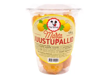 Marta juustupallid MARTA PAGAR, 170g