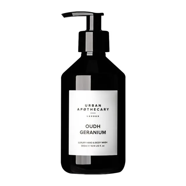 Oudh Geranium Luxury käte- ja kehapesugeell 300ml