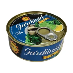 Minu atlandi sardiinid õlis 240 g
