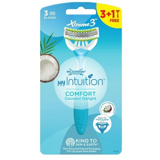 Wilkinson raseerija Xtreme3 Coconut 3+1 tk