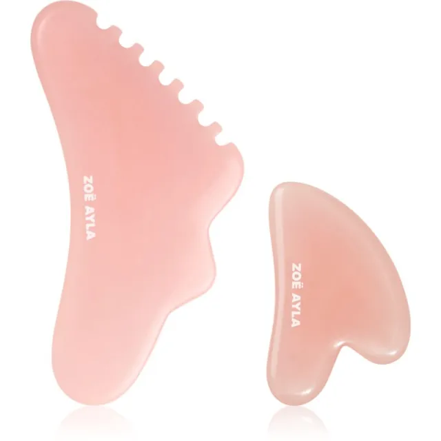 Zoë Ayla Face & Body Gua Sha Set Massaaživahend näole ja kehale