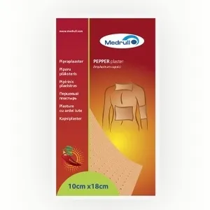 Medrull pipraplaaster 9 g 10 X 18 Cm