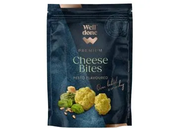 Juustusnäkid pesto WELL DONE PREMIUM 24g
