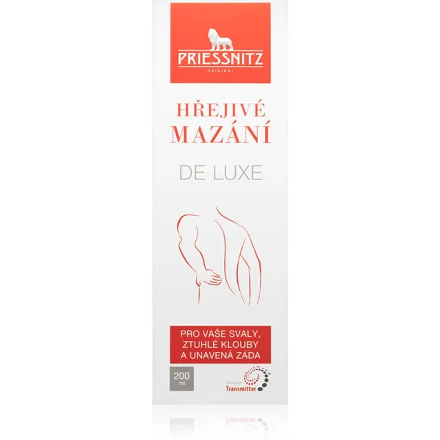 Priessnitz DeLuxe Massaažikreem soojendava efektiga 200 ml