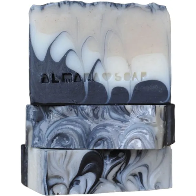 Almara Soap Natural Shave no more Käsitööseep juustele, habemele ja kehale meestele 90 g