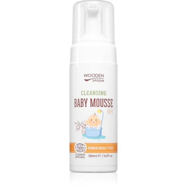 WoodenSpoon Cotton Kiss Puhastav vaht lastele 150 ml