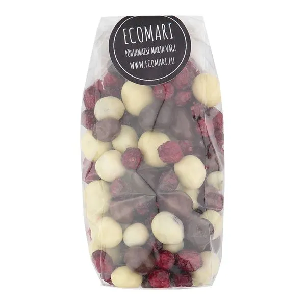 Põhjamaised marjad Belgia šokolaadis 200g