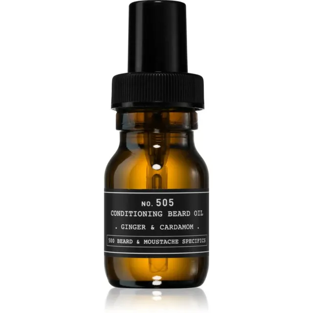 DEPOT 500 BEARD & MOUSTACHE SPECIFICS NO. 505 CONDITIONING BEARD OIL Habemeõli Ginger & Cardamom 30 ml