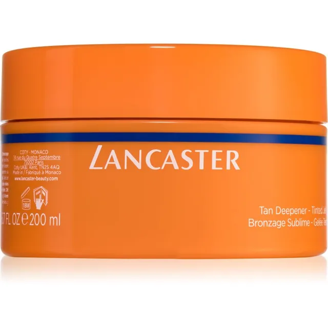 Lancaster Sun Beauty Tan Deepener Toonitud geel sügavama päevituse jaoks naistele 200 ml
