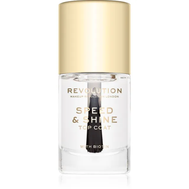 Revolution Speed & Shine Kiirkuivav küünelakk läbipaistev 10 ml