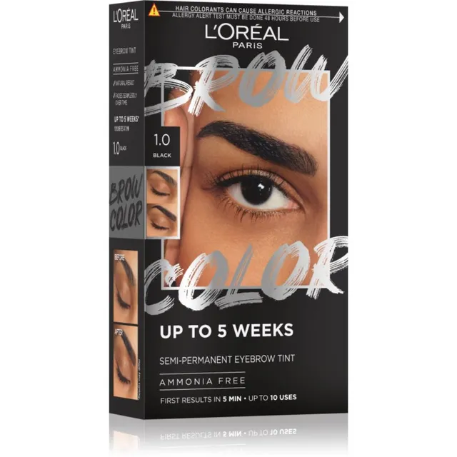 L’Oréal Paris Brow Color Kulmuvärv varjund 1.0 Black 1 tk