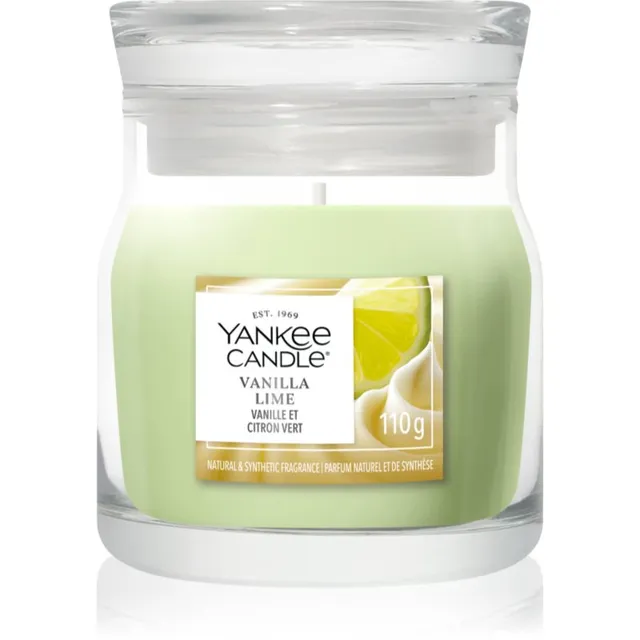 Yankee Candle Vanilla Lime lõhnaküünal Signature 110 g